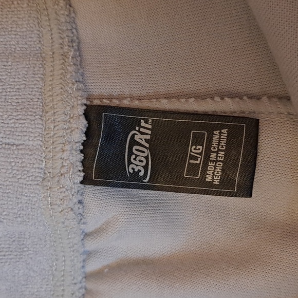 Ladies Terry cloth knit shorts by 360 Air NWT - grey - Picture 4 of 8